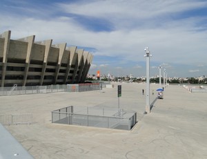 Esplanada do Mineirão (Foto: Valeska Silva / Globoesporte.com)