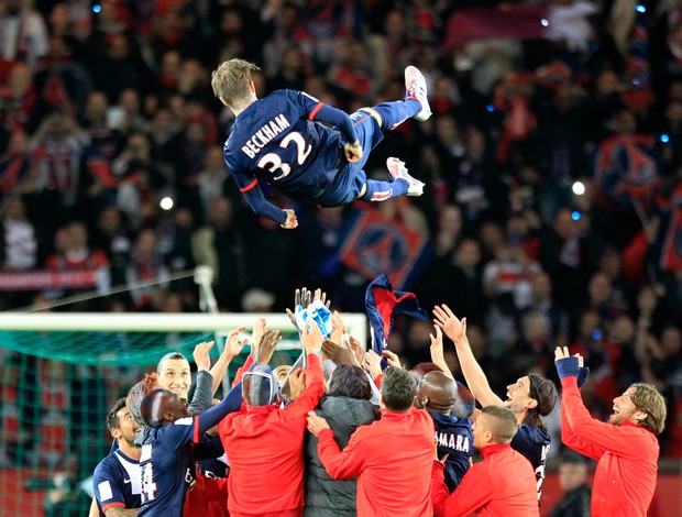 Beckham PSG Brest (Foto: AP)