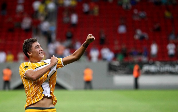 ROmarinho brasiliense gol brasília (Foto: Adalberto Marques / Agência Estado)