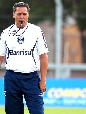 Luxemburgo no treino do Grêmio (Foto: Lucas Uebel / Site Oficial do Grêmio)