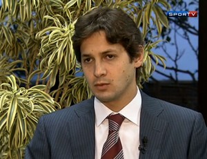 Flávio Zveiter, presidente do Superior Tribunal de Justiça Desportiva (STJD) (Foto: Reprodução SporTV)