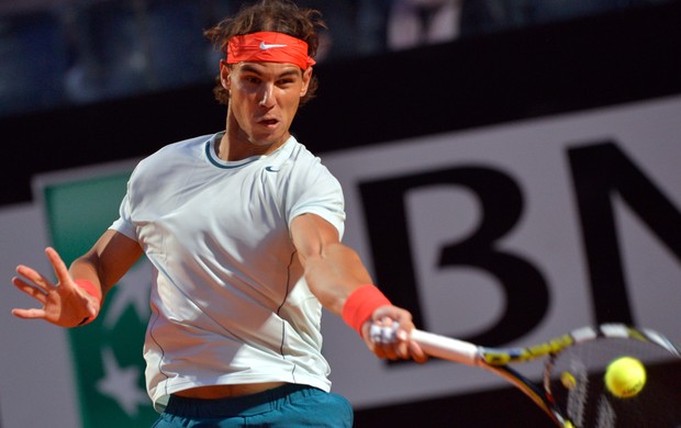 Rafael Nadal contra Fognini Masters 1000 de Roma (Foto: AFP)