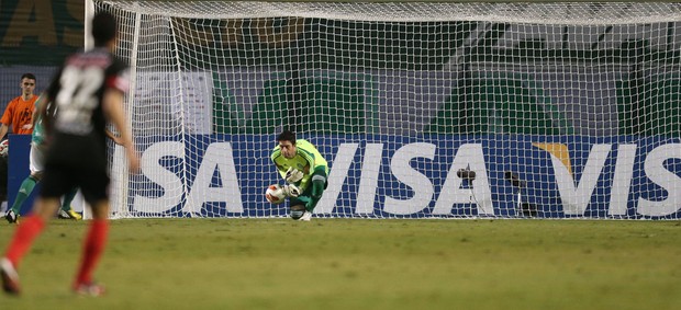 Bruno goleiro Palmeiras frango (Foto: Alex Silva / Ag. Estado)