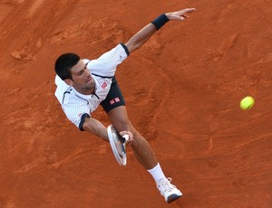 Novak Djokovic contra Montañes Masters 1000 de Roma (Foto: AFP)