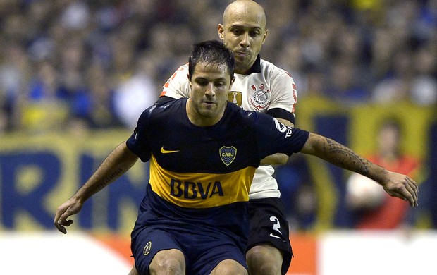 martinez boca Juniors alessandro corinthians libertadores (Foto: Agência AFP)