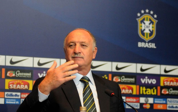 felipão luiz felipe scolari convocação coletiva seleção brasileira (Foto: André Durão)