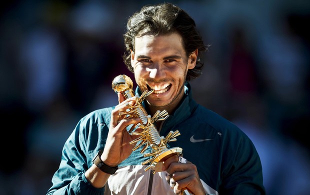 rafael nadal madrid tenis campeão (Foto: EFE)