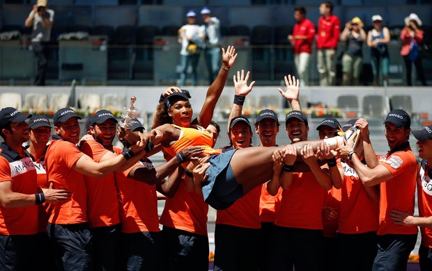 serena williams tenis madri campeã (Foto: Reuters)