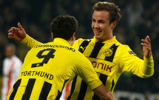 Mario Götze, Borussia Dortmund x Shakhtar (Foto: Reuters)