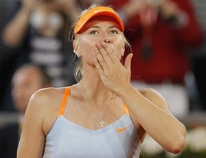 Sharapova tênis Madrid (Foto: EFE)