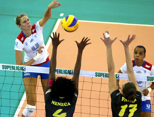 vôlei superliga Sarah Pavan rio de janeiro x rio do sul (Foto: Luiz Doro / Adoro)