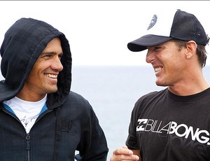 Kelly Slater e Andy Irons Bells Beach 2010 (Foto: Divulgação asp)