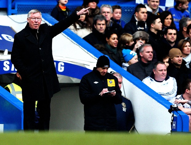 alex ferguson manchester united chelsea (Foto: Agência Getty Images)