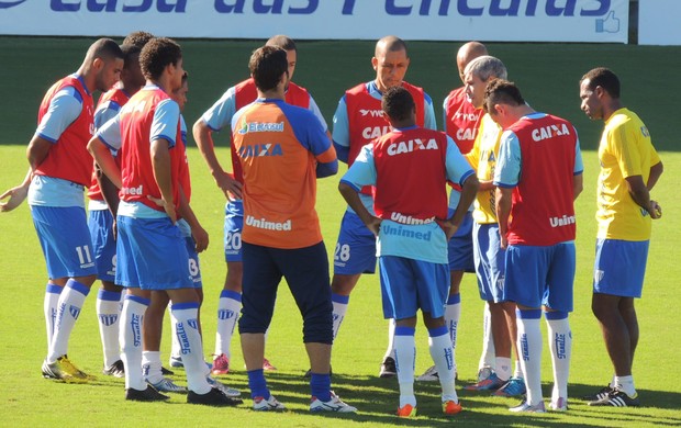 treino avaí ressacada (Foto: Paulo Evangelista)