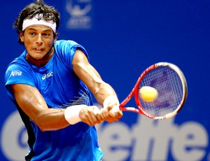 João Souza Feijão no tênis do Brasil Open (Foto: Gaspar Nóbrega  / Inovafoto)