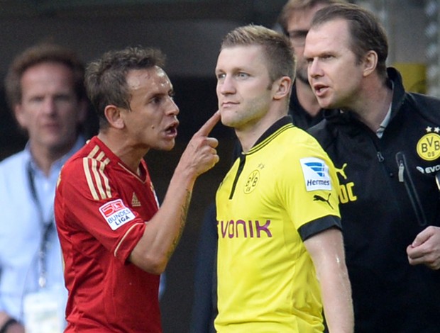 Rafinha bayern de Munique x Borussia Dortmund (Foto: AFP)