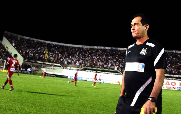 Muricy Ramalho jogo Santos Mogi Mirim  (Foto: Marcos Ribolli / Globoesporte.com)