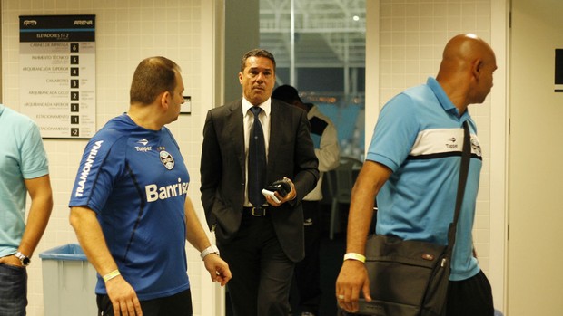 luxemburgo grêmio santa fé arena (Foto: Diego Guichard/Globoesporte.com)