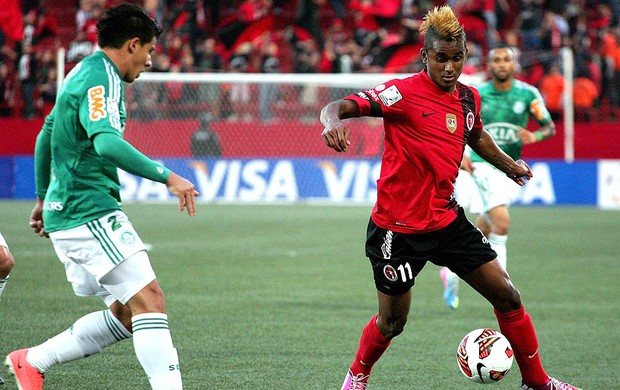 Ayrton jogo Palmeiras Tijuana Libertadores (Foto: EFE)