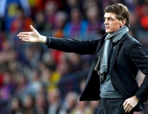 Tito Vilanova técnico jogo Barcelona Bayern de Munique (Foto: Reuters)