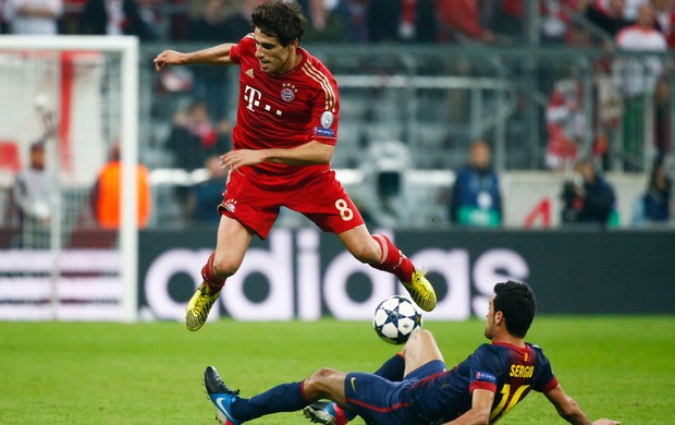 Javi Martinez Busquets, Bayern de Munique x Barcelona (Foto: Reuters)