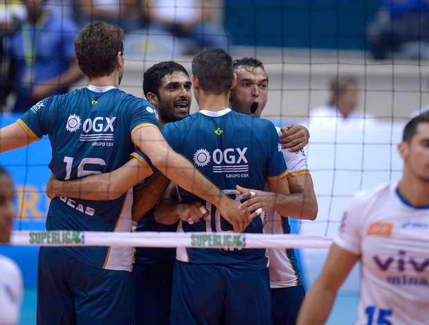 Volei Superliga Rio de Janeiro x Minas (Foto: Alexandre Loureiro/Inovafoto)