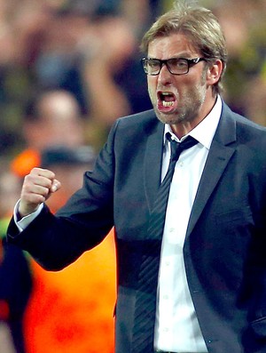 Juergen Klopp jogo Borussia Dortmund Real Madrid (Foto: Reuters)