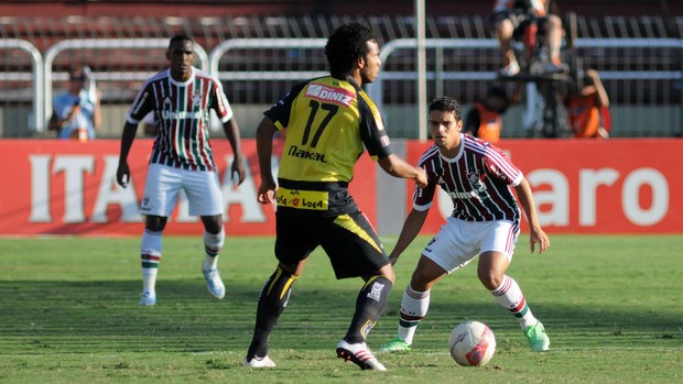 Digão e Jean Fluminense x Volta Redonda (Foto: Rossana Fraga / Photocâmera)