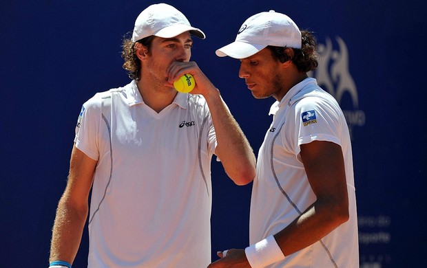 Feijão João Souza tênis Rio de Janeiro Challenger Marcelo Demoliner duplas (Foto: Divulgação / João Pires)