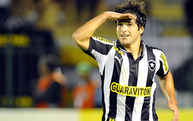 Lodeiro gol Botafogo (Foto: AGIF)