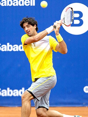 Thomaz Bellucci tênis contra Dmitry Tursunov (Foto: EFE)