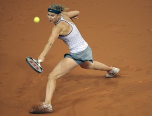 Lucie Safarova contra Maria Sharapova wta de stuttgart (Foto: AFP)