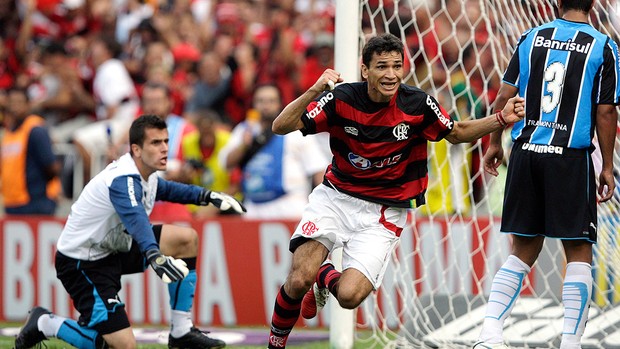 Ronaldo Angelim, no Flamengo 2009 (Foto: Reuters)