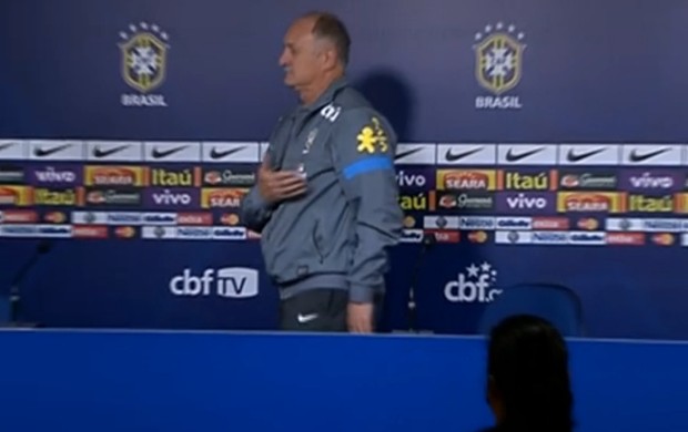 Felipão seleção brasileira coletiva (Foto: Reprodução SporTV)