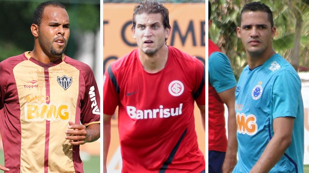 Alecsandro, Rafael Moura e Anselmo Ramon (Foto: Editoria de arte / Globoesporte.com)