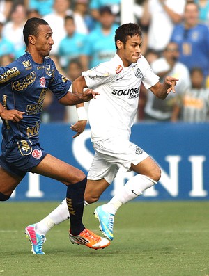 Neymar jogo Santos Penapolense (Foto: Lucas Baptista / Futura Press)