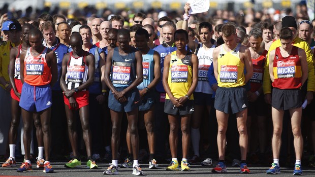 Maratona de Londres (Foto: AP)