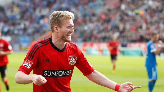 Schuerrle bayer leverkusen gol hoffenheim (Foto: Agência AFP)