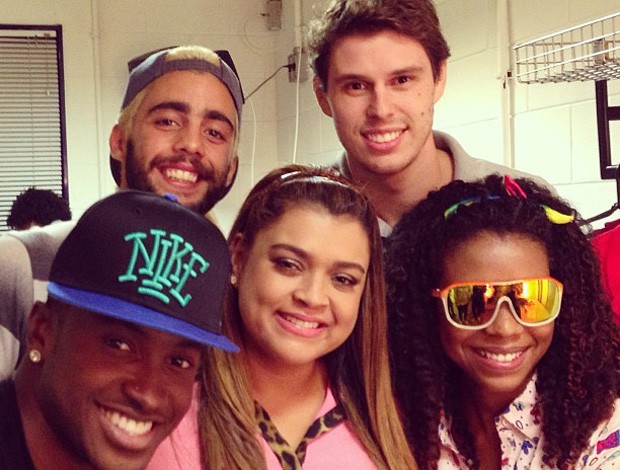 Bruninho volei Pedro Scooby, Preta Gil no esquenta thiaguinho (Foto: Instagram)