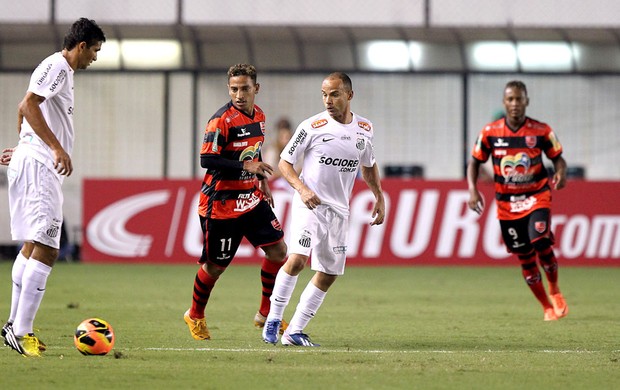 Leo jogo Santos Flamengo-PI (Foto: Wander Roberto / Vipcomm)