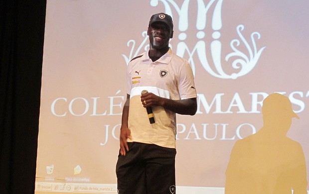 Seedorf  botafogo palestra (Foto: Thales Soares)