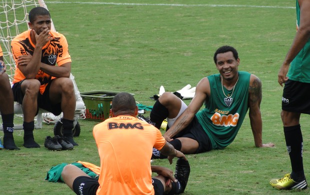 Volante Rosinei, do Atlético-MG (Foto: Valeska Silva / Globoesporte.com)