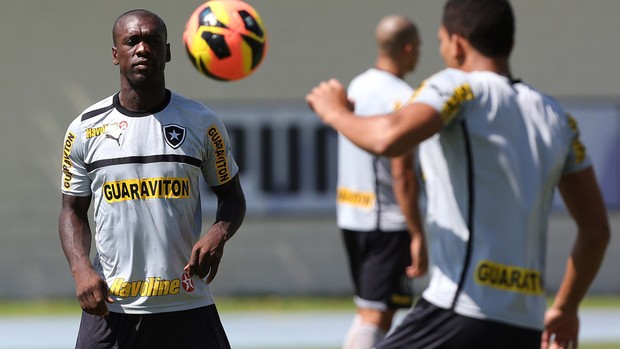 Seedorf botafogo treino (Foto: Satiro Sodré / AGIF)