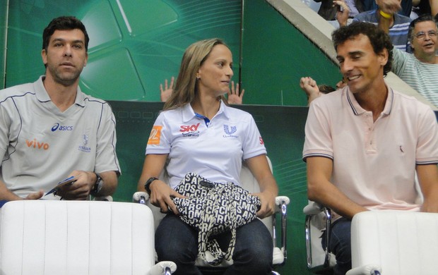 marcelinho fabi emanuel  volei rio de janeiro x cruzeiro maracanazinho (Foto: Helena Rebello)