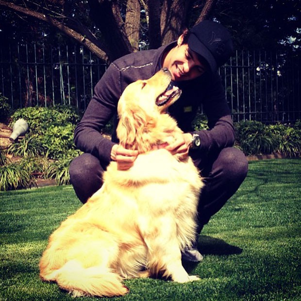 Kaká real madrid cachorro (Foto: Reprodução / Instagram)