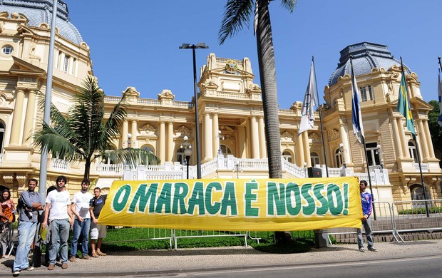 Licitação Maracanã (Foto: Alexandre Durão)