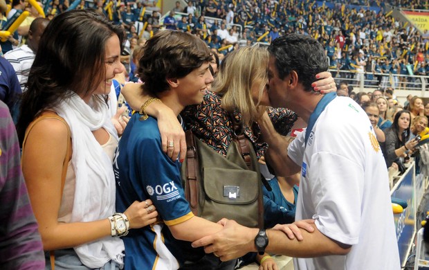 roberto fronckowiak festa volei rio de janeiro x cruzeiro maracanazinho (Foto: André Durão)