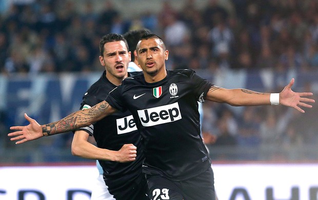 Arturo Vidal gol Juventus Lazio (Foto: Reuters)
