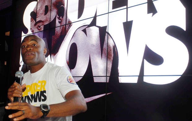 anderson silva loja nike ufc rio (Foto: Divulgação)