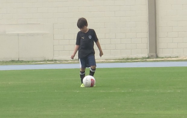 Guilherme, filho de Oswaldo de Oliveira botafogo (Foto: Fabio Leme)